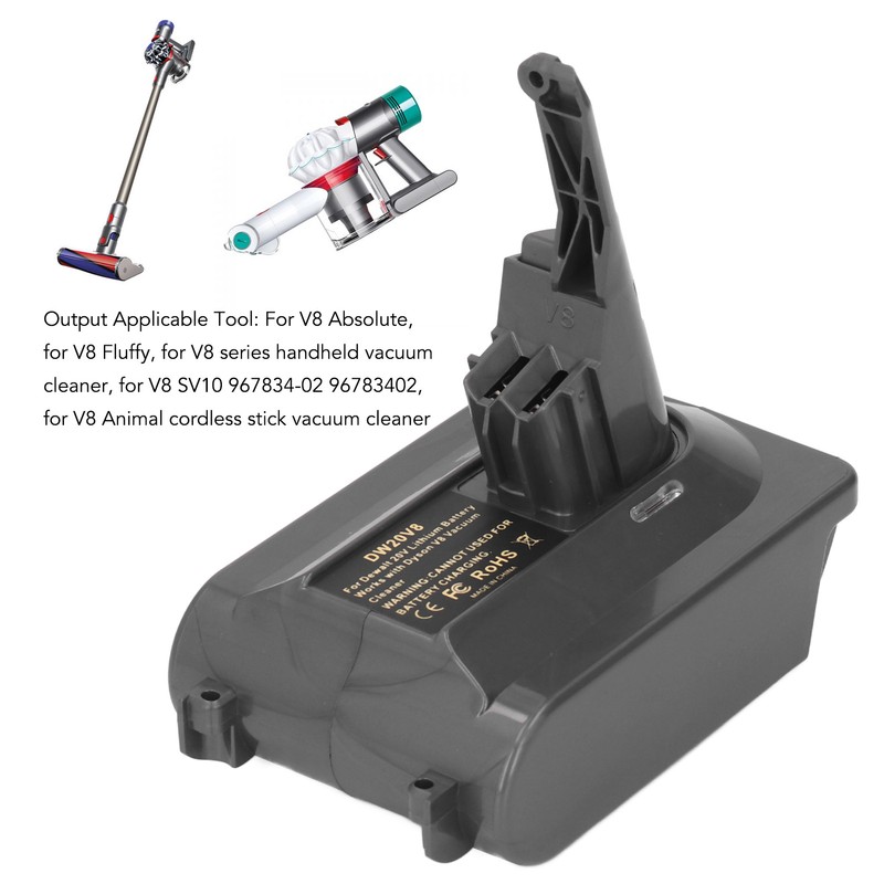 20V Lithium Battery Converts for V8 Vacuum Cleaner Adapter Power