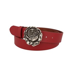 MGM Rosalie Women's Belt, Red (dark red 03)