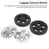 4Pcs Luggage Swivel Wheels Lightweight Flame Retardant Heat Insulation Suitcase