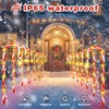 Solar Candy Cane Lights – 12-Piece Set, 22 Inch Outdoor