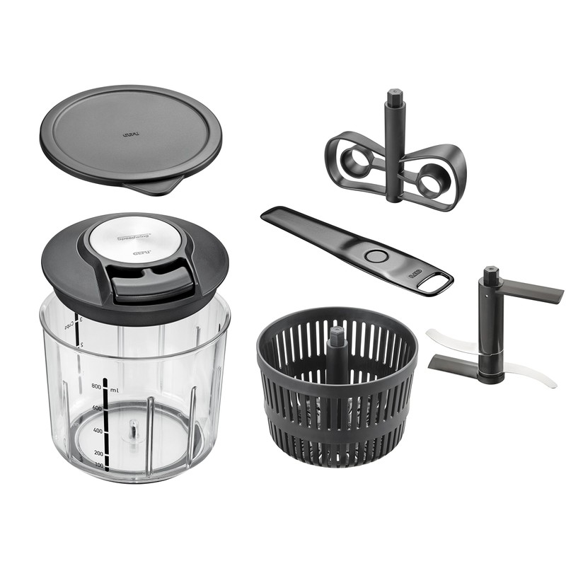 Gefu Multizerkleinerer Speedwing - Grinder, manueller Mixer für Obst oder