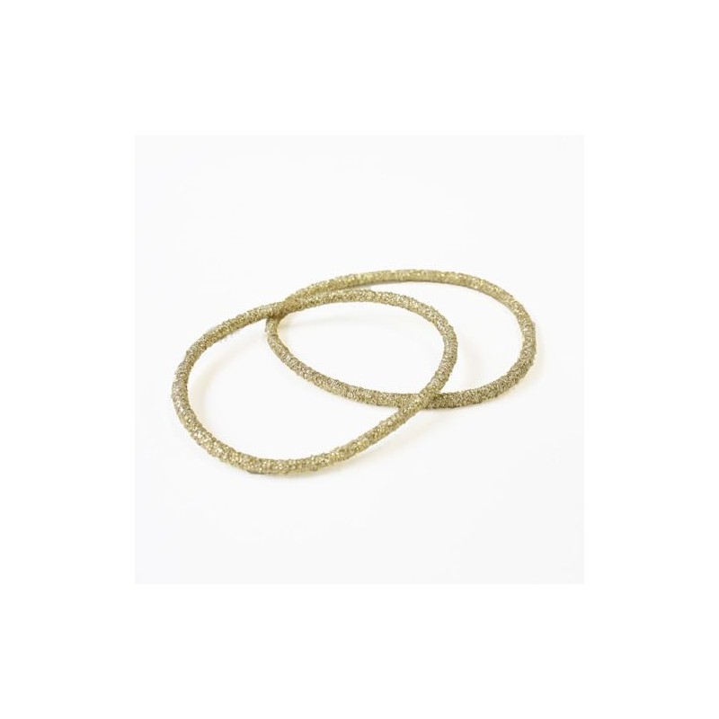 Nippon Chuko F10-RMG Ring Rubber Glitter 10 Pieces, Medium (φ3
