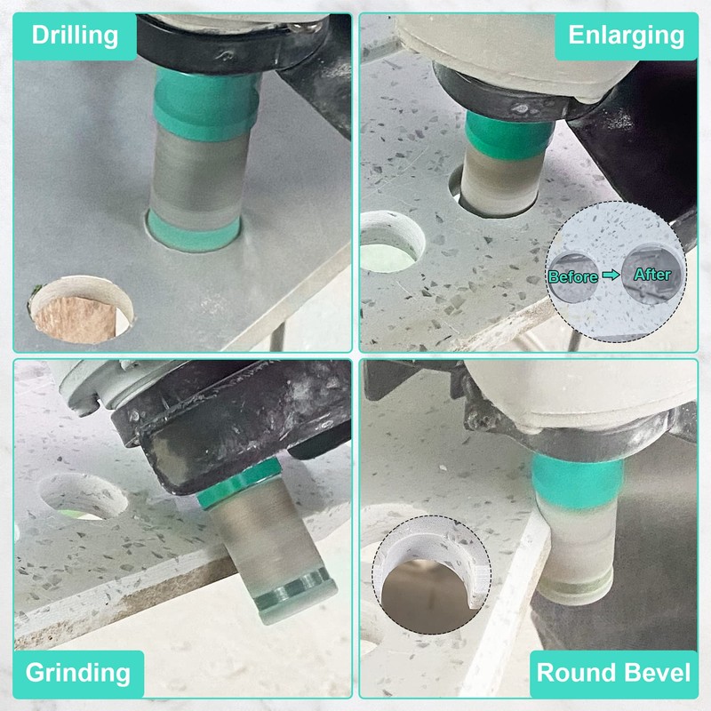 LEKOMESH Diamond Core Drill Bits Milling Bits- 3 Inch with