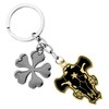 Weeb Keychains Black Clover Anime Keychain with Black Bulls Charm,