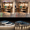 MIWISE COB LED Strip,4000K Natural White 20ft/6.1m,Dimmable Super Bright 24V