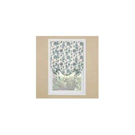 Renaissance Home Fashion Colette Printed Drape Shade, 44" x 63", Linen