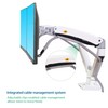 NB North Bayou Dual Monitor Desk Mount Stand Full Motion