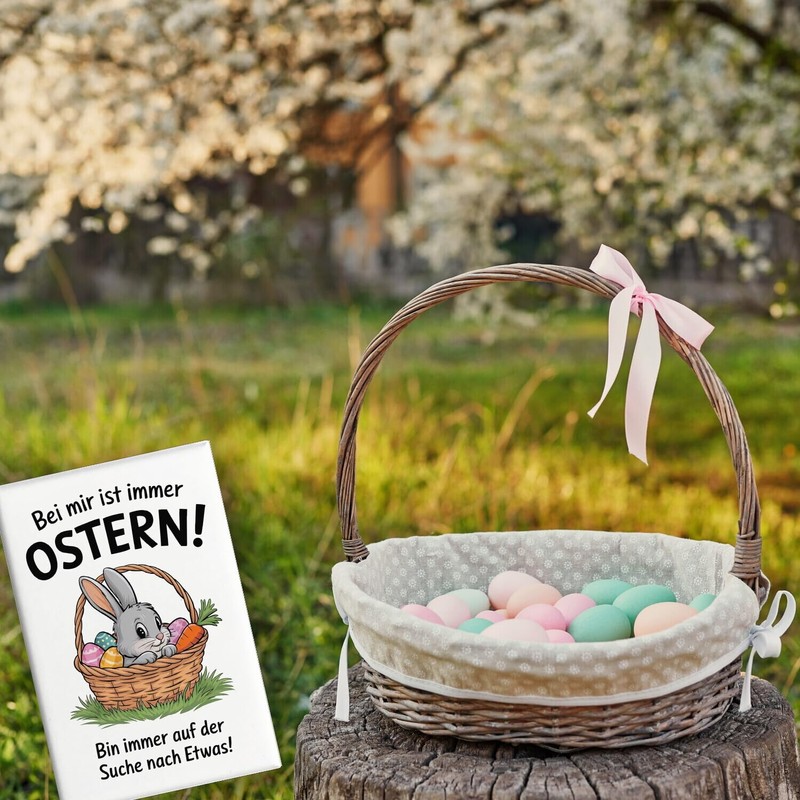 Bei Mir ist Immer Ostern Souvenir Magnet - suche Immer