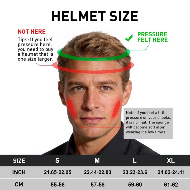 SPARK Adult Modular Motorcycle Helmet Dot Certified Flip-Up Dual Visor