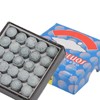 50Pcs Snooker Pool Cue Tips Grade A Leather Billiard Cue