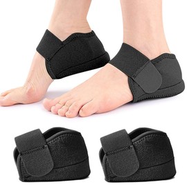 Protectores de Talón, Plantillas Talón Gel, Aliviar el Dolor en el Talón de La Fascitis Plantar y Tendinitis de Aquiles para Hombres y Mujeres, Absorbente del Sudor y Transpirable.(41-45)