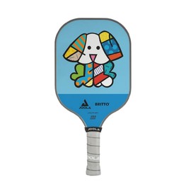 JOOLA x Britto Dog - Pickleball Paddle - 10mm - Fiberglass Smooth Surface - Polypropylene Honeycomb Core - Feel-Tec Pure Grip - USAPA Approved