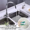 1Pcs Transparent Sink Protector Mat, Sink Protector, Non-Slip, Fast Draining