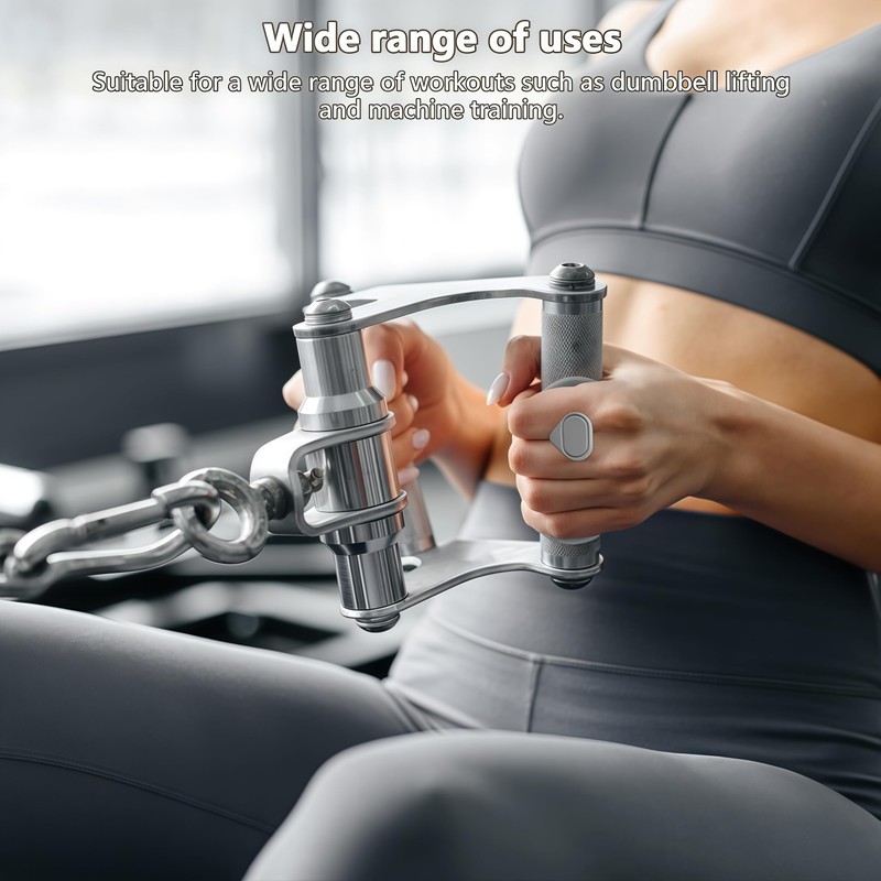 Rubber Gym Grips Fingerless Workout Grips - Ergonomic Rubber Hand