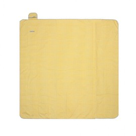 Vivid Check Waterproof Mat Beach Picnic Picnic Mat yellow