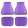 Universal JDM Bride Purple Racing Fabric Floor Mats Interior Carpets