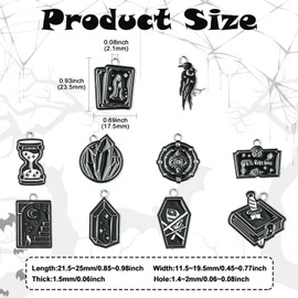 Airssory Various Styles Fruit Food Flower Enamel Pendant Heart Life Animal Pendant for DIY Jewelry Craft Keychain Bag Decoration, enamel