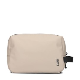 Zwei Hanging Toiletry Bag Cargo CAN50 Waterproof Cosmetic Bag for Women & Men, Travel Organiser Toiletry Bag with Hooks, Jewellery Compartment, Inner Pockets & Pen Flutes, 3 Litres, 25 cm, sand,