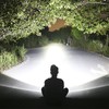 Amkulop Super Bright Headlamp, Led Rechargeable Head Lamp with Battery