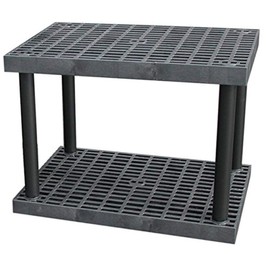 SPC Industrial S3624B Dura-Shelf 2-Shelf System, Grid Top, 36"x24"x27"