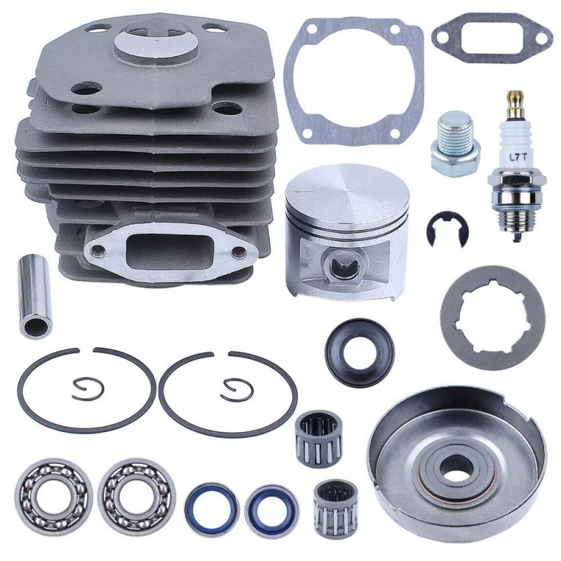 For Husqvarna, For Jonsered Cylinder Piston Top End Rebuild Kit