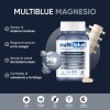 Multiblue Magnesio Con Vitaminas Fortalece Huesos 60caps Sabor Sin Sabor