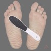 Nail salon foot callus remover, foot scraper, foot buffer, foot callus remover (1 piece) / 네일샵발각질 발밀이 발돌 풋버퍼 발각질지우개 1개