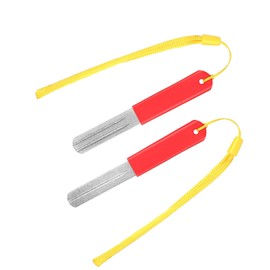 Fishing Accessories, Pack of 2 Fish Hook Sharpener, Sharpener Fishing Hook Tool, Fishing for Dart for Hooks, Hook Sharpener, Sharpening Fish Hook Sharpening Stone Tools Accessories (Wheel)