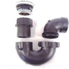 United States HDW P118C Chrome Finish Mobile Home Tub Drain
