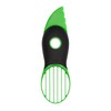 OXO Good Grips Rebanadora de aguacate 3 en 1, verde