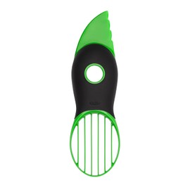 OXO Good Grips Rebanadora de aguacate 3 en 1, verde