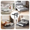 Universal Bed Headboard Brackets, Adjustable Bed Base for Twin/King/Queen/Full Size