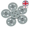 Hawkeng Plasterboard/Insulation Fixing Washers, 35mm Nylon, non rust – 200PCS