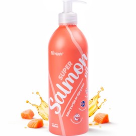 Waggys Super Salmon Oil, Omega 3 para Perros y Gatos, 500 ml