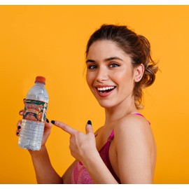 POLAR Fruit2O Zero Calorie Flavored Water Orange 16.9oz (12 Bottles) + Adirondack Enhanced Water Orange Fruit Flavored Beverage 16.9oz (12 Bottles) + Coffee Candy Market Basket 5oz