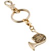 Nakano MM120KHHRG Brass Band Keychain Horn Gold