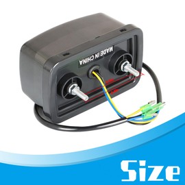 Silscvtt Brake Light Replacement for Yamaha Blaster 200 Banshee 350 Kodiak 700 Grizzly 700 Warrior 350 YFZ450 Replacement for 5KM-8472C-10-00