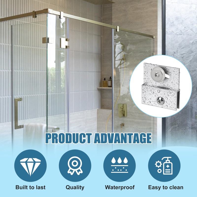4 Pcs Shower Door Rollers,M 6054 Sliding Glass Door Rollers