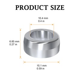 PFCKE 2pcs of Intermediate Shaft Bushings Steering Wheel Column Sleeve 6061-Billet Aluminum Compatible with Dodge Ram 2003-2019 1500/2500/3500/4500/5500 5.9 6.7 G56 Cummins Diesel.