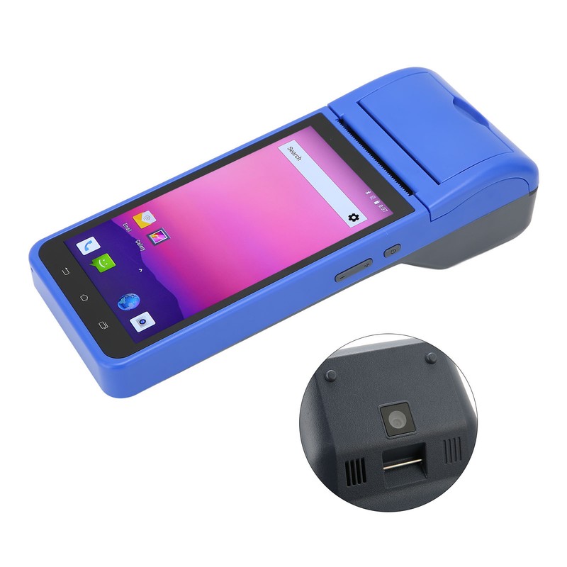 Handheld POS Machine 1280 X 720 HD Screen Thermal Printing