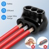5 Pcs Insulated Wire Connectors Black Multi Cable Splice Connector