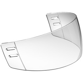 Copkim Straight Cut Hockey Helmet Clear Visor Vented Cut Anti Scratch Hockey Visor Inside Anti Fog Ice Hockey Helmet Shield Installation Clear Hockey Half Shield Visor