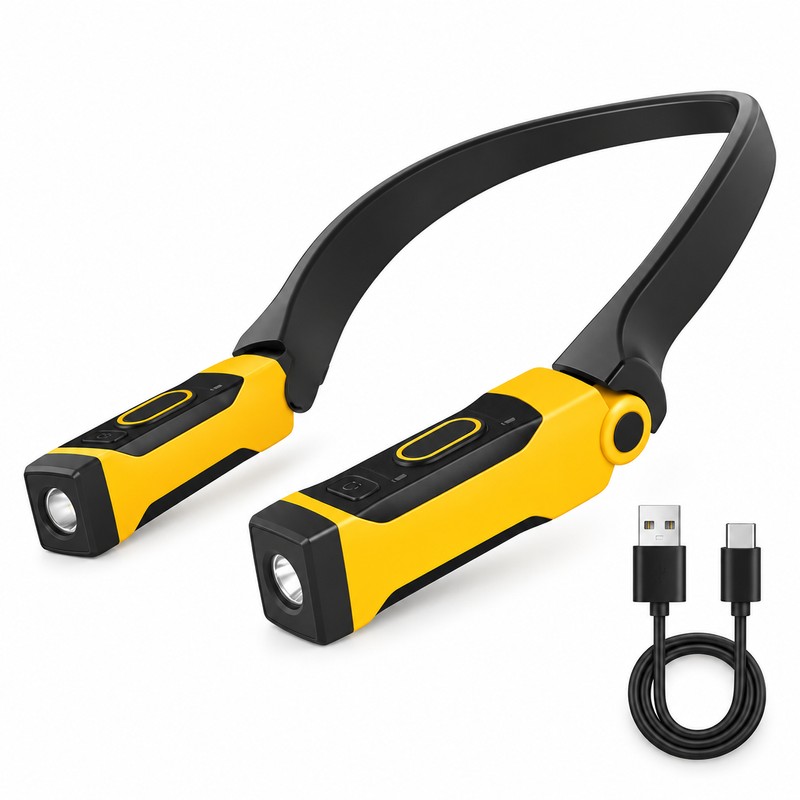 Rechargeable LED Neck Reading Light for Hands-Free Tasks – 2