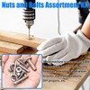 Bemaka 1287Pcs Nuts and Bolts Assortment Kit, 304 Stainless Steel