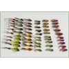 Troutflies UK - Tungsten Nymphs Fly Fishing 60pcs Weighted Nymphs Accessories