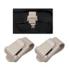 SHMZK 2PCS Sunglass Holder for Car Visor, 2 in 1