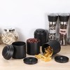JUXYES 12 Pack Tea Tins Canister with Airtight Double Lids,