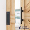 SMARTSTANDARD 6.8 FT Heavy Duty Sturdy Sliding Barn Door Hardware