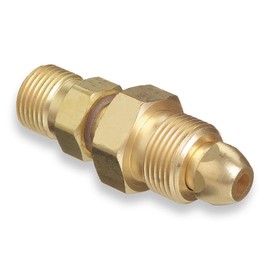 580 to 320 Adapter # 810, Argon Bottle to CO-2 Carbon Dioxide Y