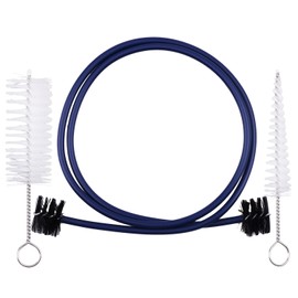 2PCS Trumpet Cleaning Care Kit Mouthpiece Brush Valve Brush Flexible Brush Set for Trumpet Mouthpiece